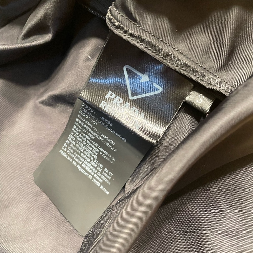 PRADA Logo Mini Nylon Dress Renylon - Picture 13 of 13